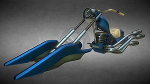 Overwatch Future Motorcycle Route66 Map - 3D model by AleX (@Omnilatigo96)