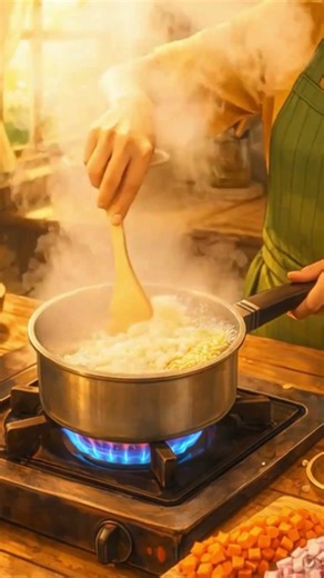 Anime Maggi Making 🍜 | Cozy Cooking Scene