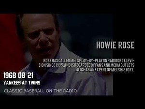 1968 08 21 Yankees at Twins