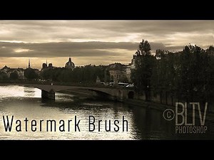 Photoshop: How to Quickly Create a Customized Watermark Brush