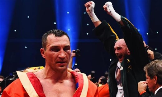 Tyson Fury serenaded Wladimir Klitschko and the fight was almost cancelled before incredible upset victory