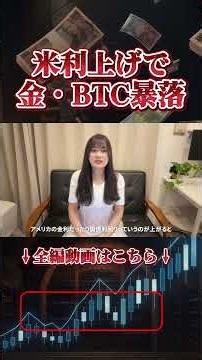 【切り抜き② 】FRB利上げでゴールド・ビットコイン急落？金利上昇で資金が抜ける仕組みとBTC8万ドル反発シナリオ