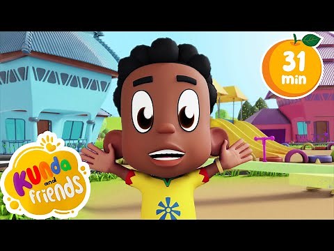 The ABC Song + More Nursery Rhymes | Learning Videos For Kids | Kids Songs | Kunda & Friends