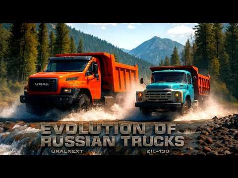 Evolution of Russian Trucks | From 1924 to 2019 in Stunning AI Transformations