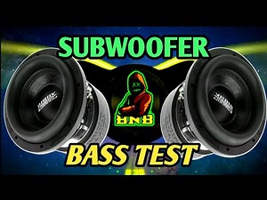 DJ SUBWOOFER BASS TEST - HUNGRY STYLE BASS BOOSTED SONG