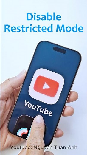 Disable RESTRICTED Mode on YouTube