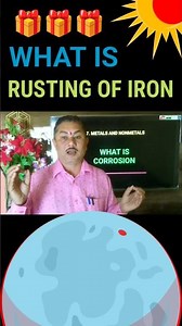 What is rusting of iron ☺️🎁😘💝 #shorts #science #youtubeshorts