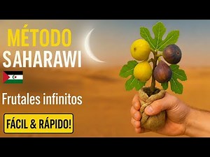 THE SAHARAWI METHOD: Desert layering that creates NEW trees with almost no water