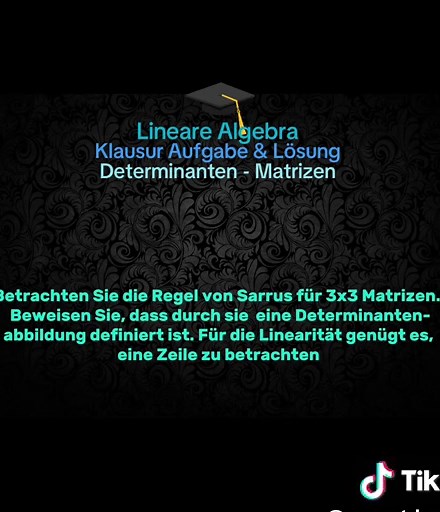 Determinanten Berechnen in der Linearen Algebra
