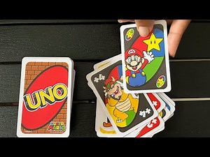 BEST OF FIVE! The Super Mario Bros UNO Cards Pack