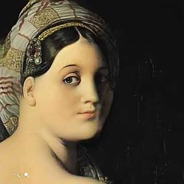 Ingres' "Grande Odalisque" comes alive!