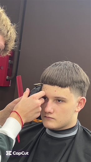 Tapered and Boxed Fringe Hairstyle Tutorial