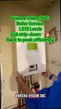 Vokera Vision 30C Boiler Service Leeds | Full Strip-Down