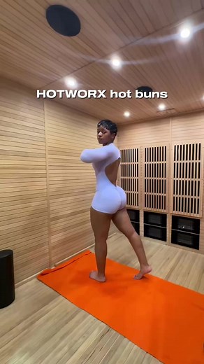 Challenging Infrared Sauna Hot Buns Workout Experience
