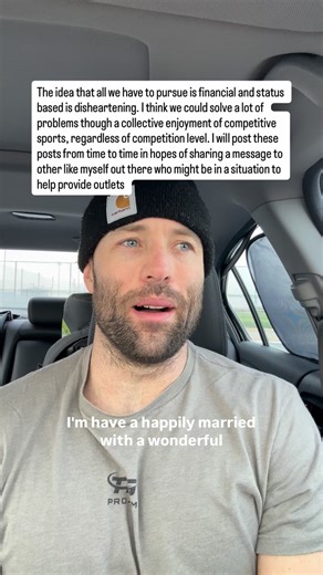 Maxwell Schmarzo on Instagram: "The idea that all we have to pursue is financial and status based is disheartening. I think we could solve a lot of problems though a collective enjoyment of competitive sports, regardless of competition level. I will post these posts from time to time in hopes of sharing a message to other like myself out there who might be in a situation to help provide outlets I use the example of a cardboard box just because of how much fun it brings him to drive trains though