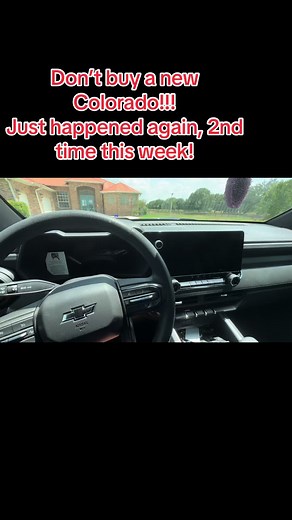 2023 Chevy Colorado Screen Issues and Regrets