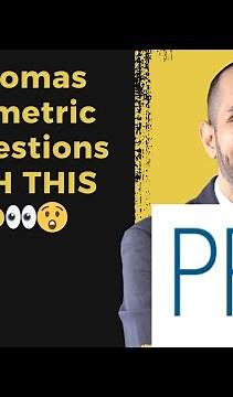 PPA Thomas psychometric tests questions ..WATCH THIS VIDEO👀😲