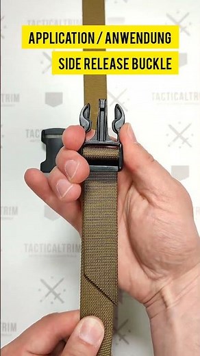 How to attach a 2M Side Release Buckle #short #reel