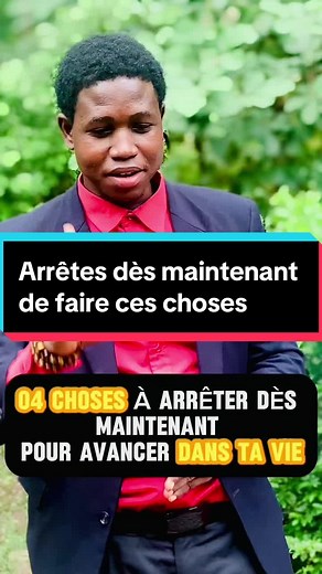 4 Choses à Arrêter Immédiatement pour Avancer dans la Vie