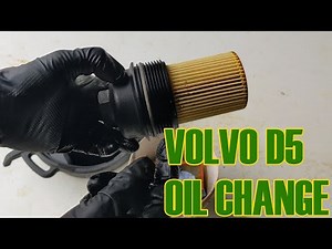 Volvo D5 oil change XC90 / XC70 / V70 / S80 / S60