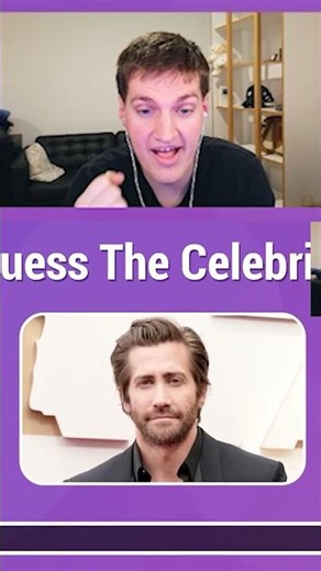 Do you know him? Guess the Celebrity Challenge