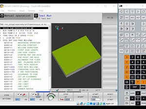 Heidenhain TNC640 - Programming- SL Cycles - Face Milling (Cycle 233) - Part 1 -Tutorial 1