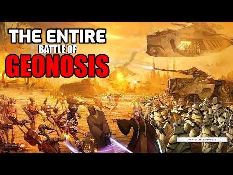 ENTIRE Battle of Geonosis | The Day the Jedi Became Mortal
