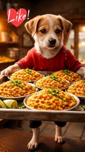 Real story of true love between a poor puppy and his little sister