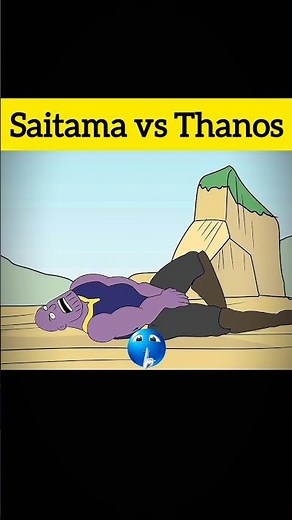 part-2 Saitama VS Thanos |one punch man #hungergamestiktok
