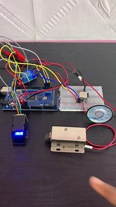 9.1K views · 36 reactions | Solenoid Door Lock control with Arduino Mega using FingerPrint Scanner and DFplayer Mini Module #arduino #engineering #electronics #arduinoproject #electricalengineer #arduinobeginner #programming #electrical | Upload Ideas with Itamar | Facebook