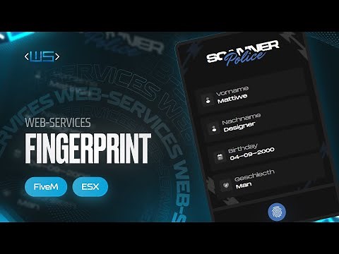 [FiveM/ESX] Fingerprint Scanner - ws_scanner