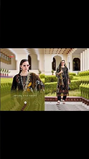 Pakiza Prints Farah Vol 4₹ 7,000..No of Pcs8..Price Per Pc875 INR.. 🔗 www.suratexport.in