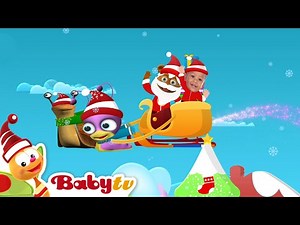 ¡Es época de nieve! ⛄ Juguemos con Santa y amigos 🎅 ‪@BabyTVSP‬