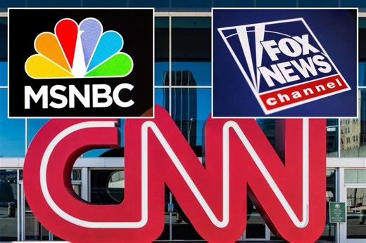 MSNBC, CNN see dramatic declines in viewership — while Fox News continues to dominate: Nielsen