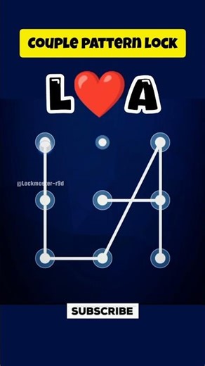 couple pattern lock😍 #pattern #viral #short