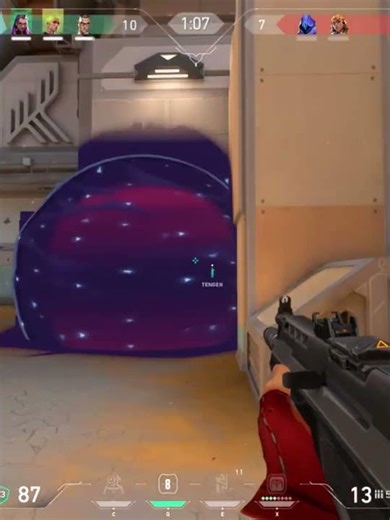 Omen from where did you learn this trick 😂 #shorts #valorant #valorantgameplay