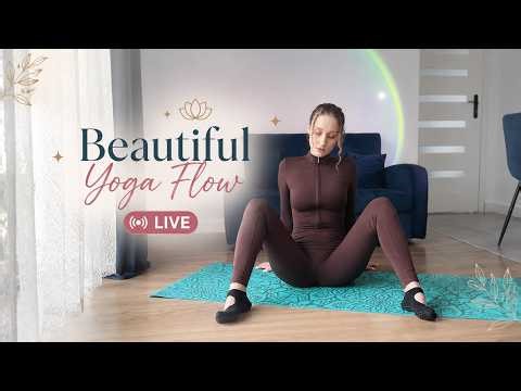 Beautiful Yoga Flow for Stress Relief ✨