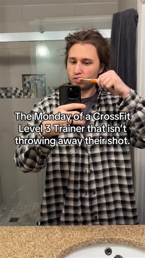 Frankie Loccisano on Instagram: "The Monday of a CrossFit Level 3 Trainer that isn’t throwing away their shot. #crossfit #training #gym #atlanta #fitness"