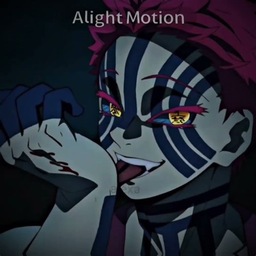 6 7 ( akaza edittt ) #alightmotionedit #demonslayer #viralmusic #kimetsunoyaiba #kny | yess