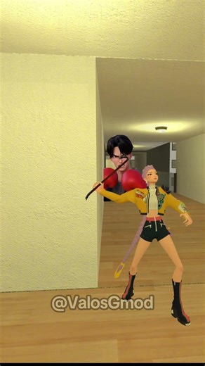 Boxing Jinu vs Rumi in Hotel GMod