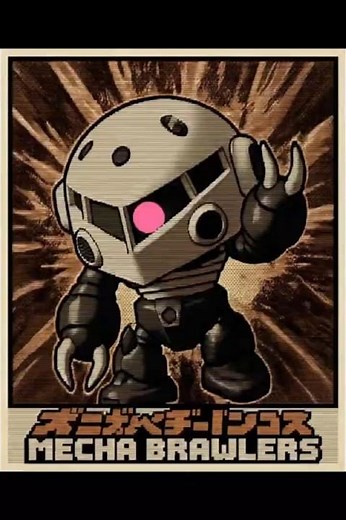 Printed my own mecha brawler… and he’s READY TO THROW HANDS 🤖🔥