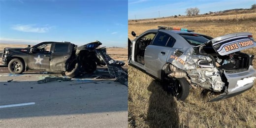 SD law enforcement officers injured in two different crashes