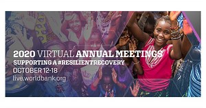 October 16, 2020: Meetings, speeches, remarks, and appearances from the 2020 World Bank Group – IMF Annual Meetings