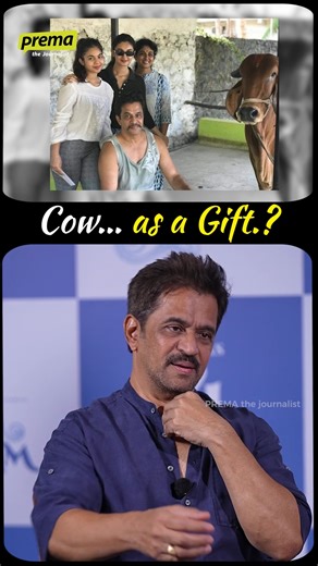 Prema the Journalist on Instagram: "😍😍 A Cow... as a Gift.? Watch the full interview on Prema The Journalist YouTube channel. @arjunsarjaa @aishwaryaarjun @premamalini #arjunsarja #aishwaryaarjun #seethapayanam #actionking #tollywood #actors #gift #birthdaygift #premathejournalist"