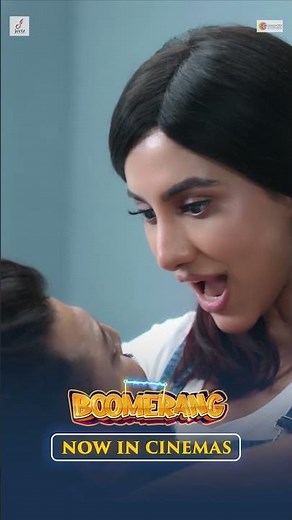 The comedy that keeps coming back! 😂 #Boomerang is in theaters NOW! 🎥 #JEET #Rukmini #Comedy #Movie