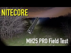 NITECORE MH25 Pro 3300 Lumen Flashlight Review