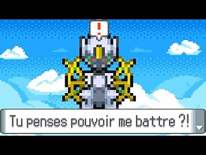 The Pokemon game where you battle Arceus