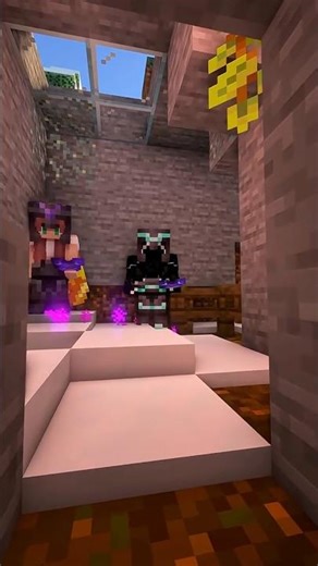 We Built a Snow Fox Den #minecraft #viralvideo