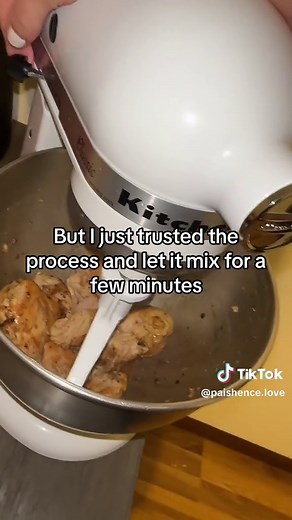 TikTok Kitchen Aid Shredded Chicken Hack - Quick & Easy Kitchen Hacks