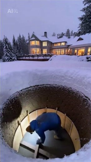 I Built A Hidden Underground Geothermal Heating And Hydroponic Food Farm Bunker #foryou #building